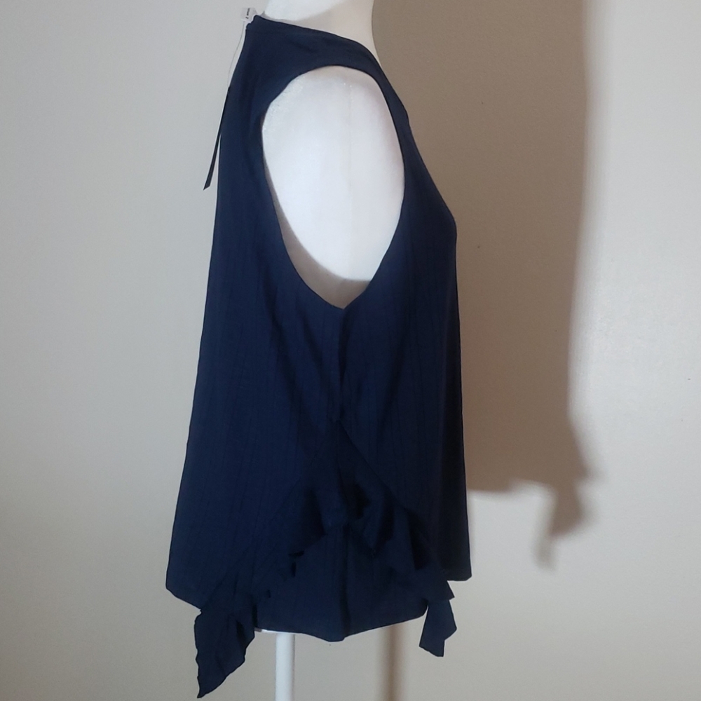 BCB Generation Ruffle-Trimmed Tank Top Size M - Picture 5 of 7